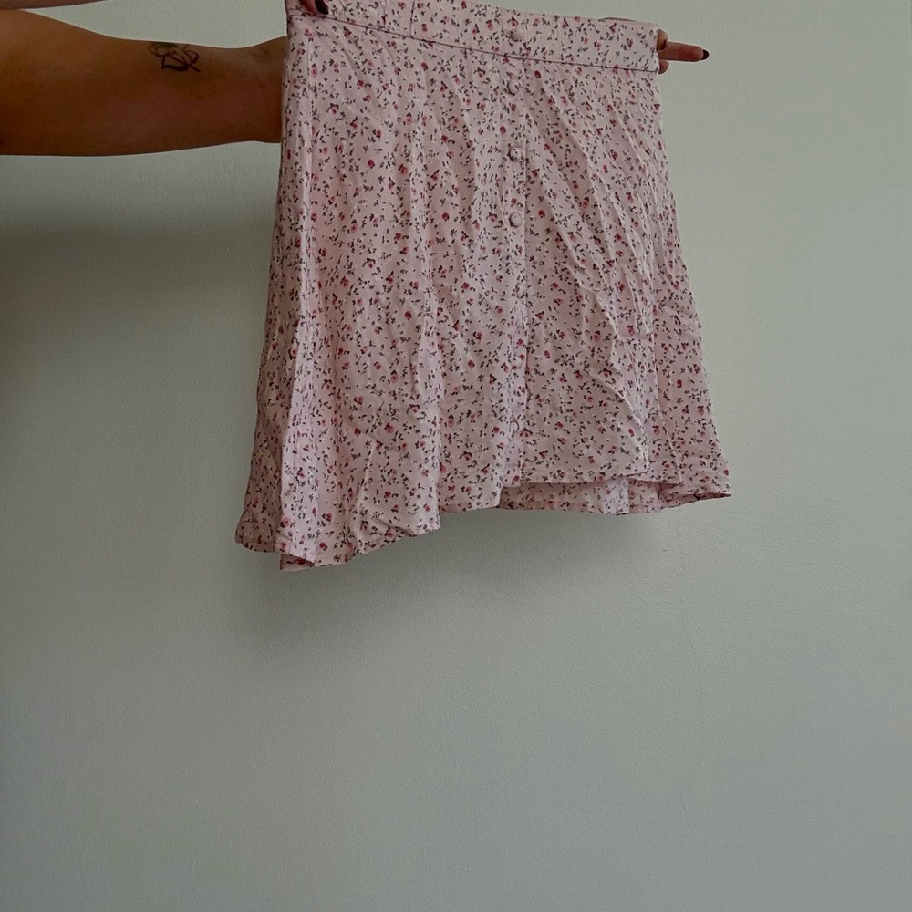 Floral Pink Ambercrombie Skirt